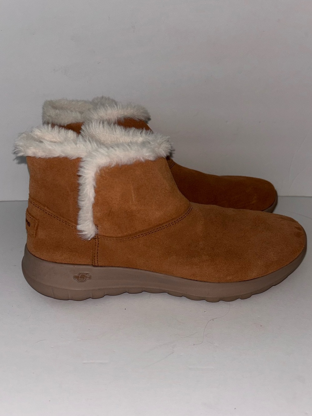Skechers GoGa Mat Joy Bundle Up Ankle Boots Sz 7